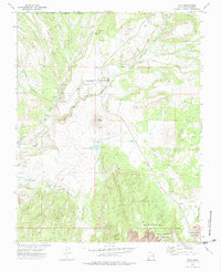 Download a high-resolution, GPS-compatible USGS topo map for Veyo, UT (1983 edition)