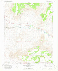 Download a high-resolution, GPS-compatible USGS topo map for Virgin, UT (1980 edition)