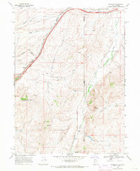 Download a high-resolution, GPS-compatible USGS topo map for Wahsatch, UT (1971 edition)