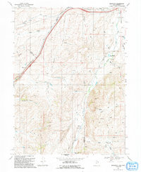 Download a high-resolution, GPS-compatible USGS topo map for Wahsatch, UT (1991 edition)