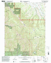 Download a high-resolution, GPS-compatible USGS topo map for Wallsburg Ridge, UT (2000 edition)