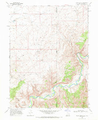 Download a high-resolution, GPS-compatible USGS topo map for Walsh Knolls, UT (1971 edition)