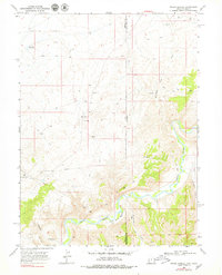 Download a high-resolution, GPS-compatible USGS topo map for Walsh Knolls, UT (1979 edition)