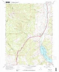 Download a high-resolution, GPS-compatible USGS topo map for Wanship, UT (1970 edition)
