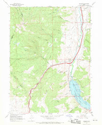 Download a high-resolution, GPS-compatible USGS topo map for Wanship, UT (1969 edition)