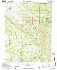 Download a high-resolution, GPS-compatible USGS topo map for Warner Lake, UT (2004 edition)