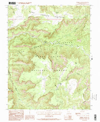 Download a high-resolution, GPS-compatible USGS topo map for Warren Canyon, UT (1985 edition)