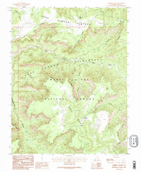 Download a high-resolution, GPS-compatible USGS topo map for Warren Canyon, UT (1995 edition)