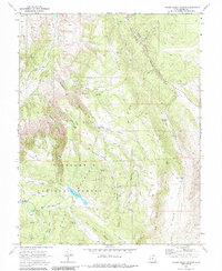 Download a high-resolution, GPS-compatible USGS topo map for Water Creek Canyon, UT (1984 edition)