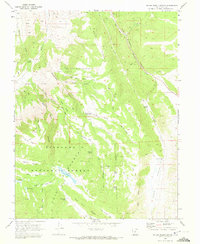 Download a high-resolution, GPS-compatible USGS topo map for Water Creek Canyon, UT (1972 edition)