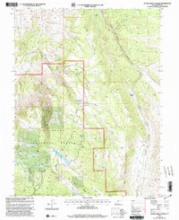 Download a high-resolution, GPS-compatible USGS topo map for Water Creek Canyon, UT (2003 edition)