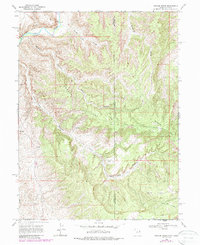 Download a high-resolution, GPS-compatible USGS topo map for Weaver Ridge, UT (1987 edition)