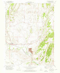 Download a high-resolution, GPS-compatible USGS topo map for Wellington, UT (1976 edition)