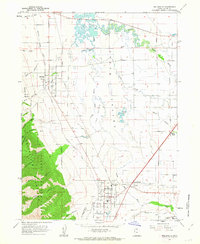 Download a high-resolution, GPS-compatible USGS topo map for Wellsville, UT (1963 edition)