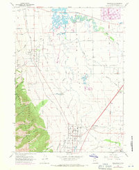 Download a high-resolution, GPS-compatible USGS topo map for Wellsville, UT (1971 edition)