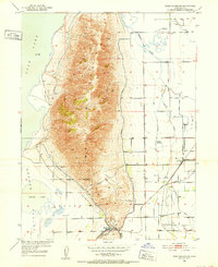 Download a high-resolution, GPS-compatible USGS topo map for West Mountain, UT (1951 edition)