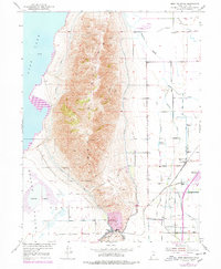Download a high-resolution, GPS-compatible USGS topo map for West Mountain, UT (1978 edition)