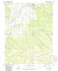 Download a high-resolution, GPS-compatible USGS topo map for Westwater, UT (1986 edition)