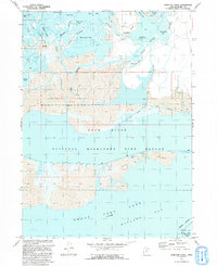 Download a high-resolution, GPS-compatible USGS topo map for Whistler Canal, UT (1991 edition)