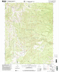 Download a high-resolution, GPS-compatible USGS topo map for White Pine Peak, UT (2003 edition)