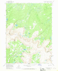 Download a high-resolution, GPS-compatible USGS topo map for Whiterocks Lake, UT (1970 edition)