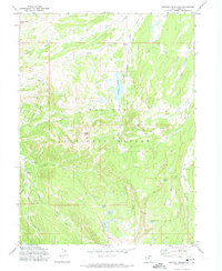 Download a high-resolution, GPS-compatible USGS topo map for Whitney Reservoir, UT (1974 edition)