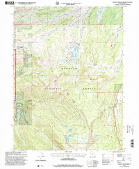 Download a high-resolution, GPS-compatible USGS topo map for Whitney Reservoir, UT (2001 edition)
