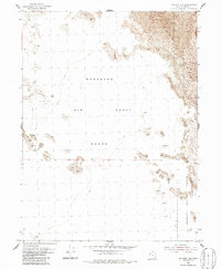 Download a high-resolution, GPS-compatible USGS topo map for Wig Mtn NW, UT (1986 edition)