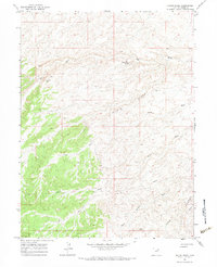Download a high-resolution, GPS-compatible USGS topo map for Wilkin Ridge, UT (1983 edition)