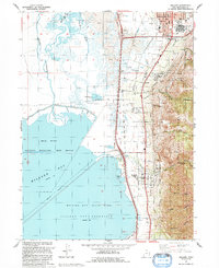 1992 Map of Willard