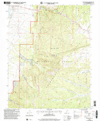 Download a high-resolution, GPS-compatible USGS topo map for Wilson Peak, UT (2005 edition)