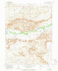 Download a high-resolution, GPS-compatible USGS topo map for Windy Ridge, UT (1966 edition)