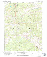 Download a high-resolution, GPS-compatible USGS topo map for Wolf Creek Summit, UT (1979 edition)