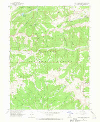 Download a high-resolution, GPS-compatible USGS topo map for Wolf Creek Summit, UT (1970 edition)