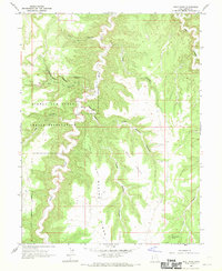 Download a high-resolution, GPS-compatible USGS topo map for Wolf Point, UT (1970 edition)