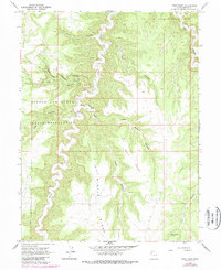 Download a high-resolution, GPS-compatible USGS topo map for Wolf Point, UT (1987 edition)