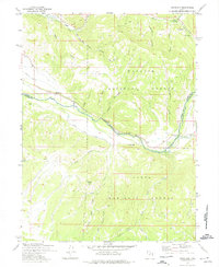 Download a high-resolution, GPS-compatible USGS topo map for Woodland, UT (1974 edition)
