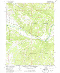 Download a high-resolution, GPS-compatible USGS topo map for Woodland, UT (1986 edition)