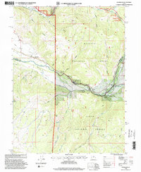 Download a high-resolution, GPS-compatible USGS topo map for Woodland, UT (2001 edition)