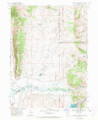 Download a high-resolution, GPS-compatible USGS topo map for Woodruff Narrows, UT (1971 edition)