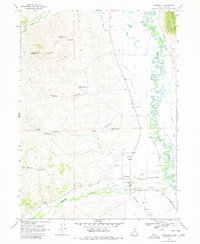 Download a high-resolution, GPS-compatible USGS topo map for Woodruff, UT (1980 edition)