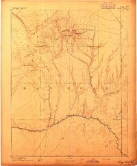 1892 Map of Abajo
