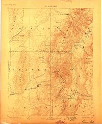 1885 Map of Beaver, 1899 Print