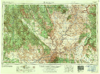 1956 Map of Escalante, UT