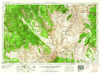 preview thumbnail of historical topo map of Escalante, UT in 1960