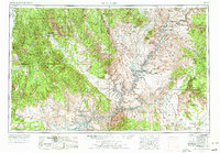 preview thumbnail of historical topo map of Escalante, UT in 1956