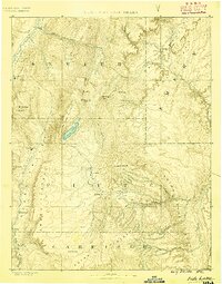 1885 Map of Fish Lake