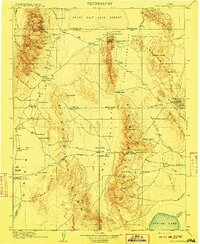preview thumbnail of historical topo map of Millard County, UT in 1910