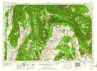 preview thumbnail of historical topo map of Price, UT in 1960