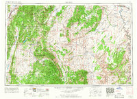 Download a high-resolution, GPS-compatible USGS topo map for Salina, UT (1967 edition)
